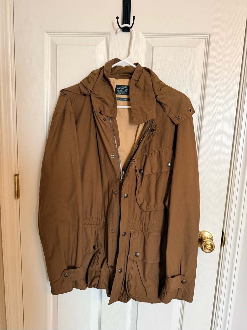J. Crew Brown and Tan Stonehall Jacket - Sporting Style